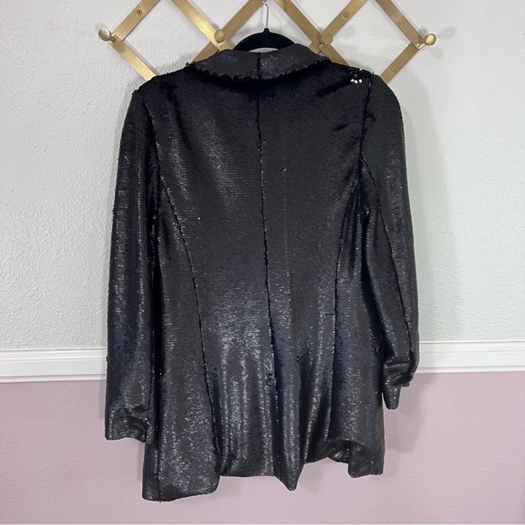 Heidi Merrick Black Sequined Blazer - Picture 11 of 13